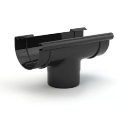 GAMRAT PCV Lej spustowy 125/90 mm - CZARNY